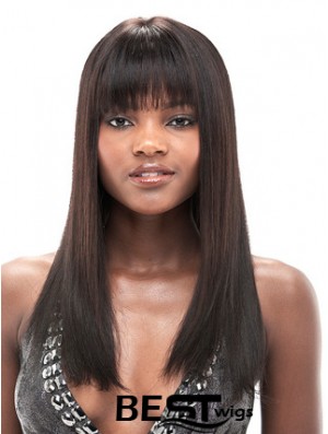 18 inch Black Lace Front Wigs For Black Women