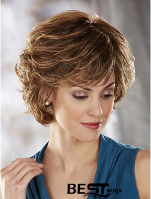 Wavy Auburn Fabulous Short Classic Wigs