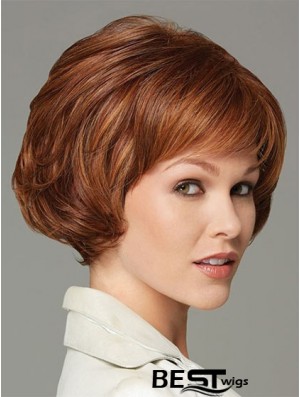 Wavy Auburn New Short Classic Wigs