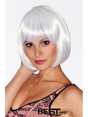 Bobs Straight Chin Length 10 inch Designed Medium Wigs