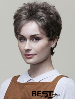 Wavy Classic 6 inch Discount Short Wigs